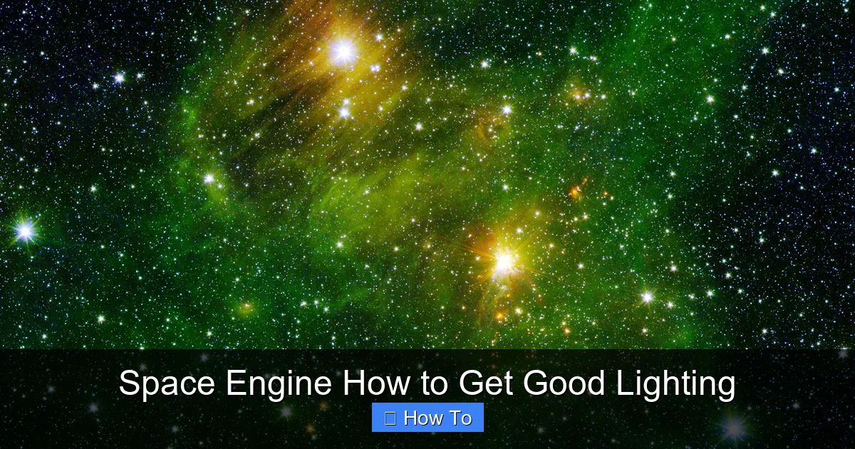 Space Engine How to Get Good Lighting