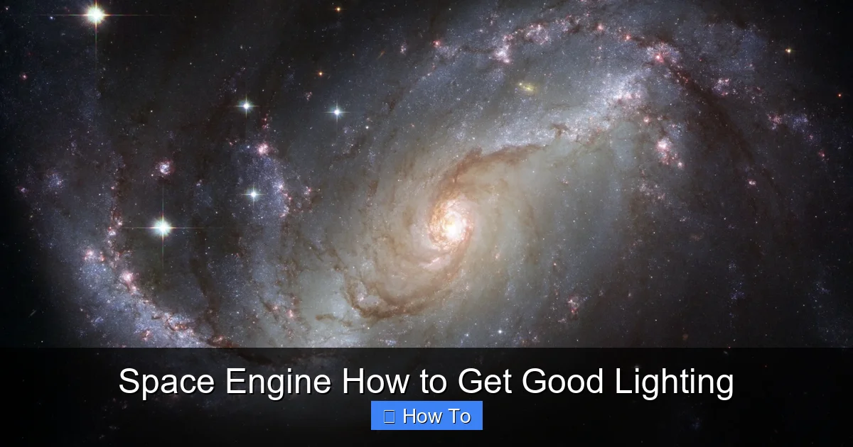 Space Engine How to Get Good Lighting