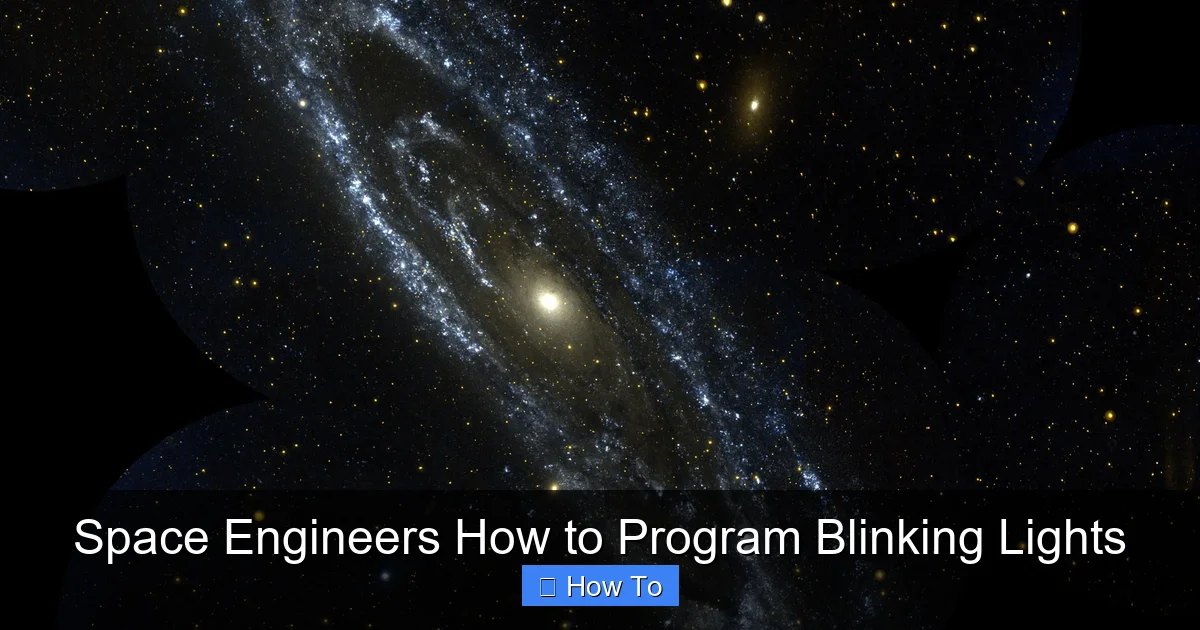Space Engineers How to Program Blinking Lights