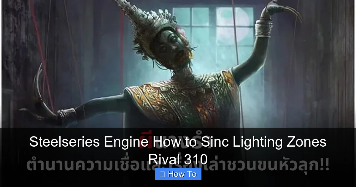 Steelseries Engine How to Sinc Lighting Zones Rival 310
