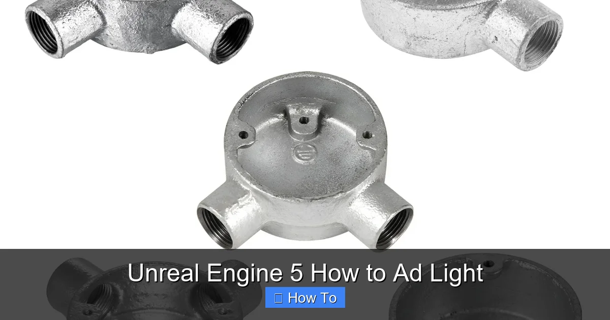 Unreal Engine 5 How to Ad Light
