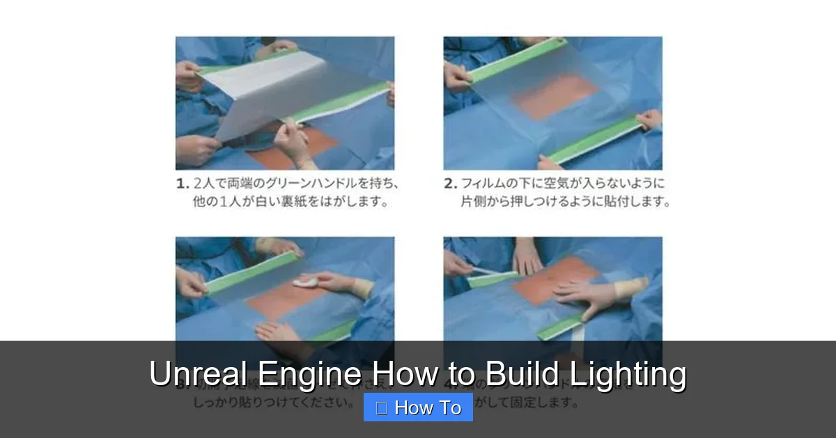 Unreal Engine How to Build Lighting