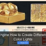 Unreal Engine How to Create Different Disticnt Color Lights
