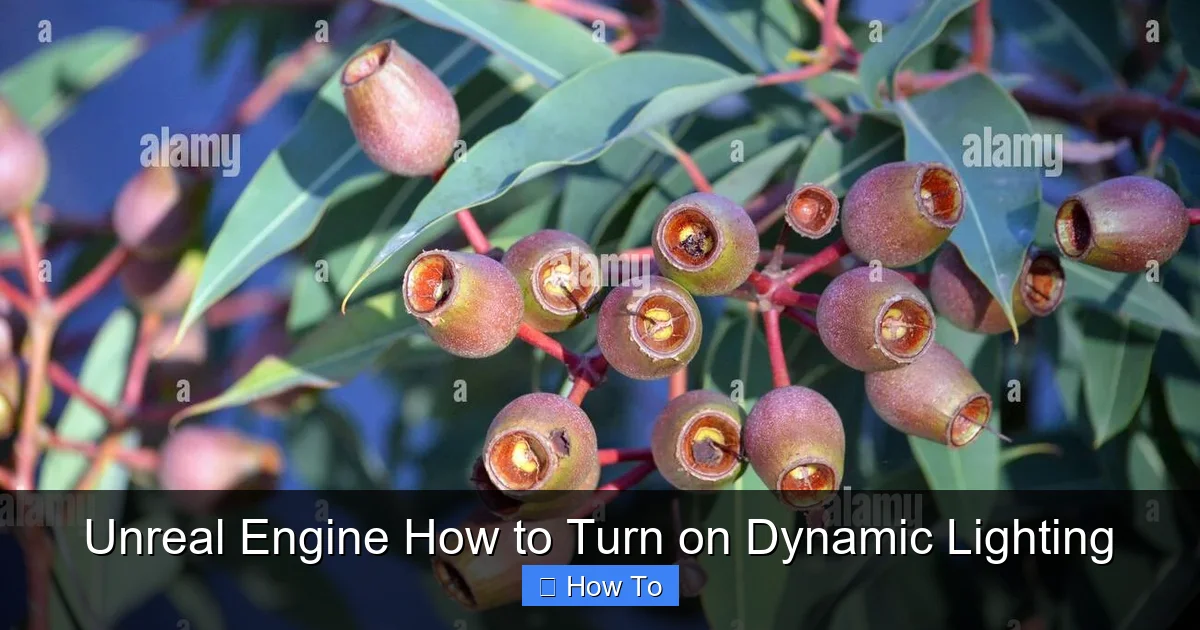 Unreal Engine How to Turn on Dynamic Lighting